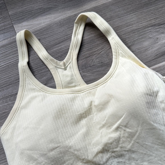 Lululemon Ebb to Street Racerback Tank Top Full Length in caprese yellow - Picture 2 of 10